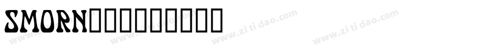 SMORN___字体转换