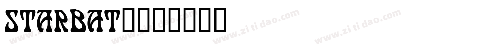 STARBAT_字体转换