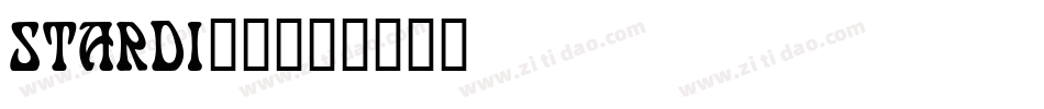 STARDI__字体转换