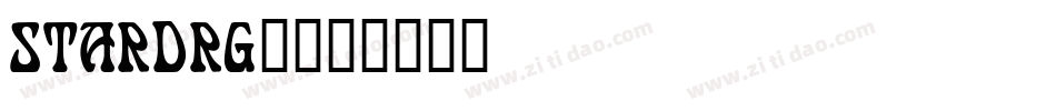 STARDRG_字体转换