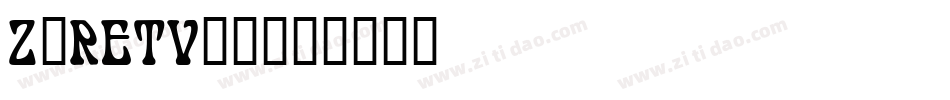 Z-RETV__字体转换