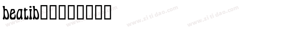 beatib__字体转换