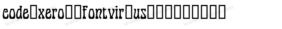 code_xero__fontvir_us_手机版字体转换