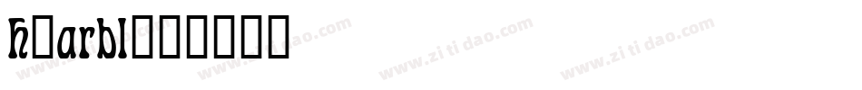 h_arbl字体转换