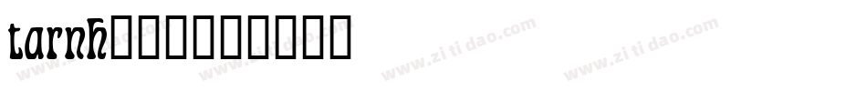 tarnh___字体转换