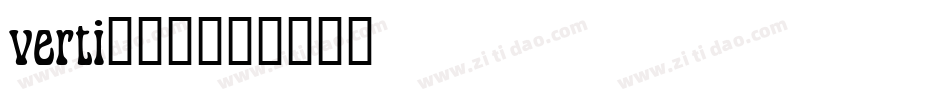 verti___字体转换