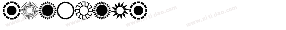 SUNDINGS字体转换