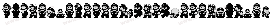 SuperMarioWorldTextBoxRegular-Y86j字体转换