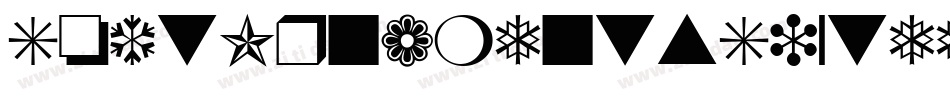 SoftOrnamentsSixteen-J84K字体转换