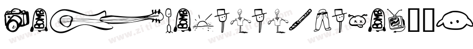 Medievalalphabet-4EY6字体转换