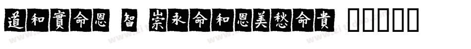 HYXiaoBoMeiYanTiW字体转换