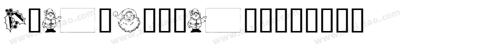 XmasClipart字体转换