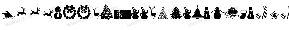 SunnyMerryChristmas-1字体转换
