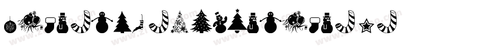 Xmas-tfb-Christmas-1字体转换