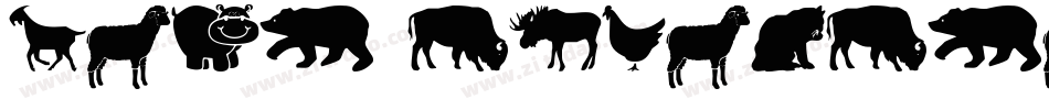 farmwildanimals_csp字体转换