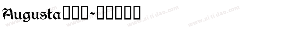 Augusta手机版字体转换