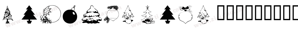 wmchristmas2-2字体转换