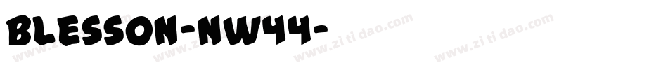 Blesson-nw44字体转换