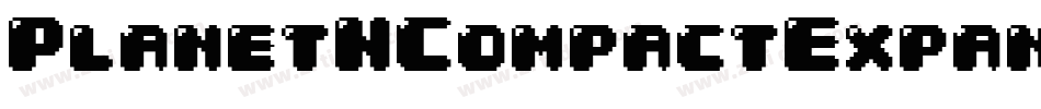 PlanetNCompactExpanded-9O30字体转换