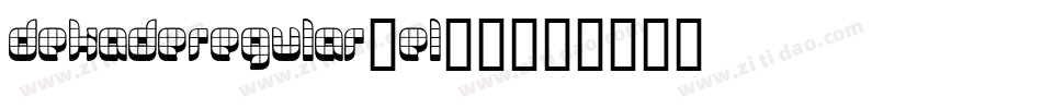 DekadeRegular-eL06字体转换