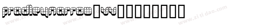 FradleyNarrow-vv29字体转换