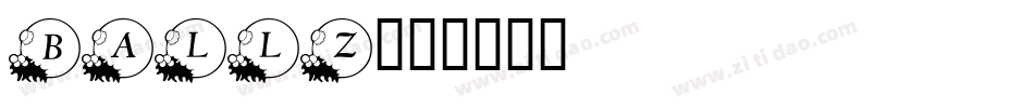 Ballz字体转换