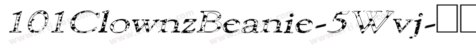 101ClownzBeanie-5Wvj字体转换