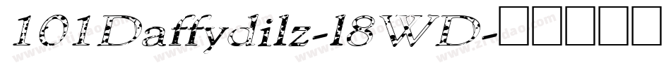 101Daffydilz-l8WD字体转换