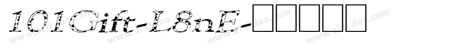 101Gift-L8nE字体转换