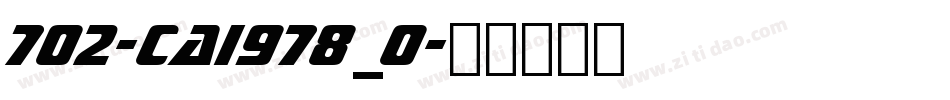 702-CAI978_0字体转换