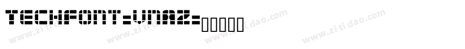 TechFont-vnAZ字体转换