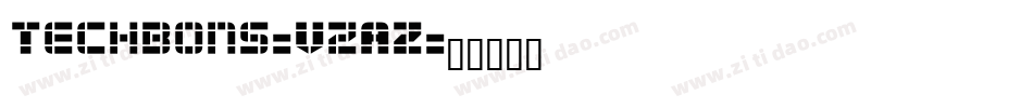 Techbons-VzAZ字体转换