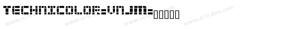 Technicolor-vnJM字体转换