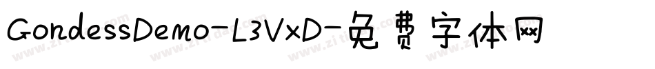 GondessDemo-L3VxD字体转换