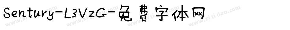 Sentury-L3VzG字体转换