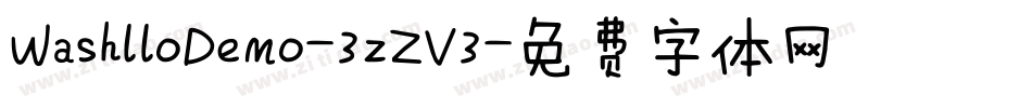 WashlloDemo-3zZV3字体转换