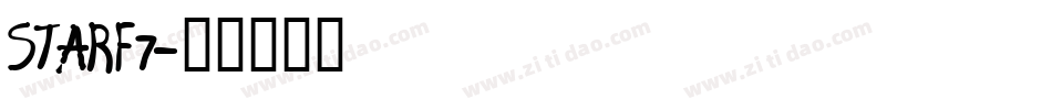 STARF7字体转换