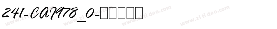 241-CAI978_0字体转换