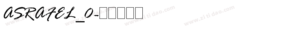 ASRAFEL_0字体转换