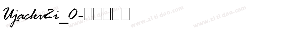Ujackv2i_0字体转换