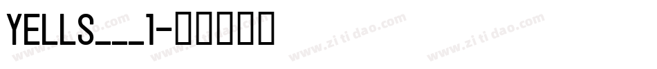 YELLS___1字体转换