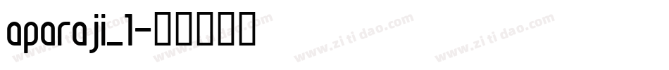 aparaji_1字体转换