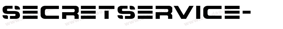 SecretService字体转换