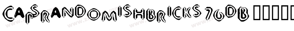 Capsrandomishbricks-76dB字体转换