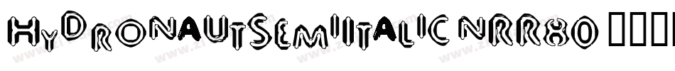 HydronautSemiItalic-nRR80字体转换