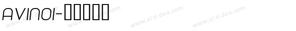 AVINOI字体转换