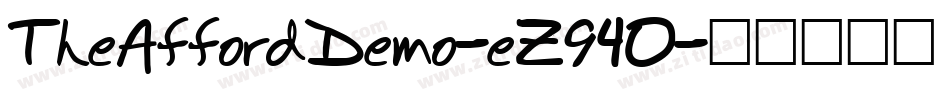 TheAffordDemo-eZ94O字体转换