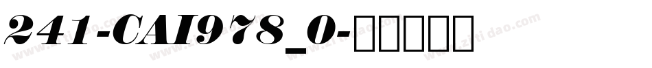 241-CAI978_0字体转换