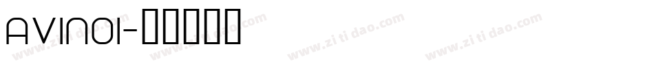 AVINOI字体转换