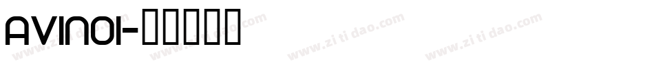 AVINOI字体转换
